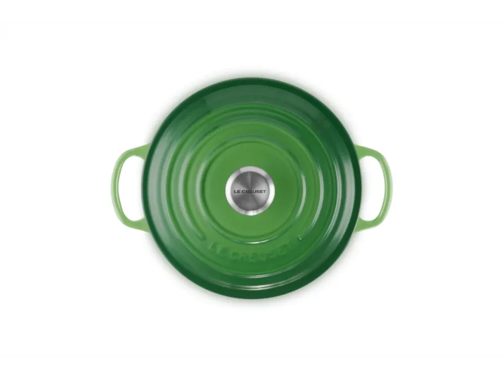 Le Creuset Gietijzeren ronde braadpan Bamboo Green 20cm 2,4l