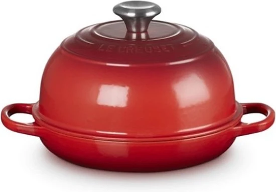 Le Creuset Gietijzeren ronde broodpan Kersenrood 24cm