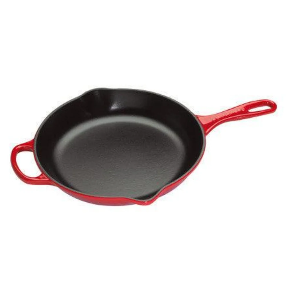 Le Creuset Gietijzeren ronde skillet Kersenrood 23cm