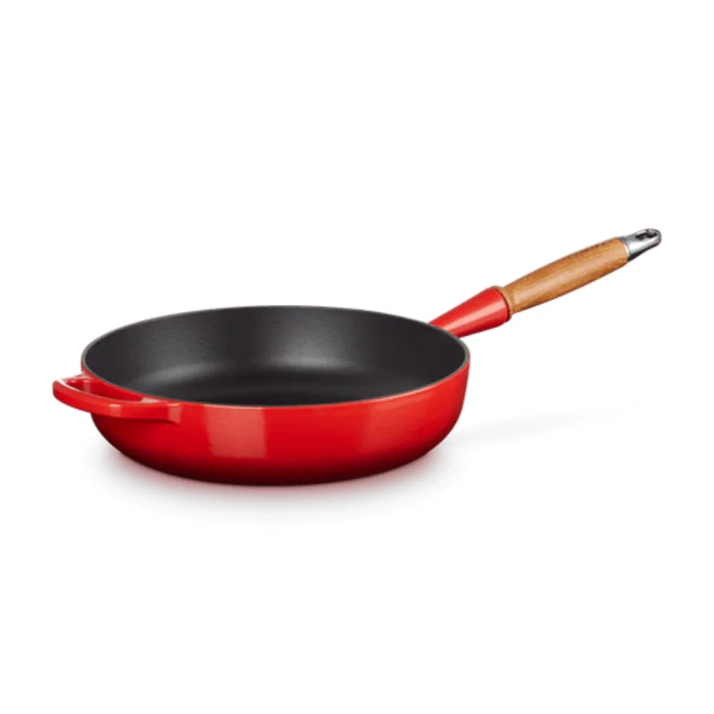Le Creuset Gietijzeren sauteerpan Kersenrood 28cm 3,6l