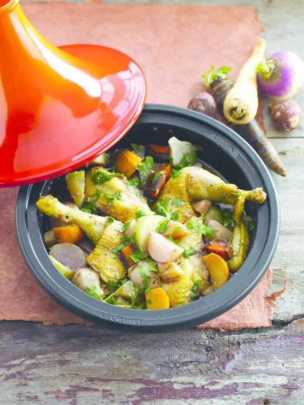 Le Creuset Gietijzeren tajines Oranjerood 31cm 3,7l