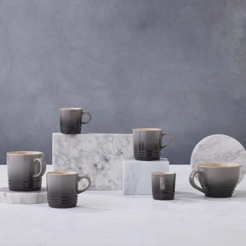 Le Creuset - Grote cappuccino mok Flint 0,4l