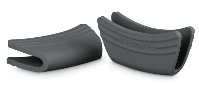 Le Creuset Handvatten set van 2 Flint 12x6,5cm