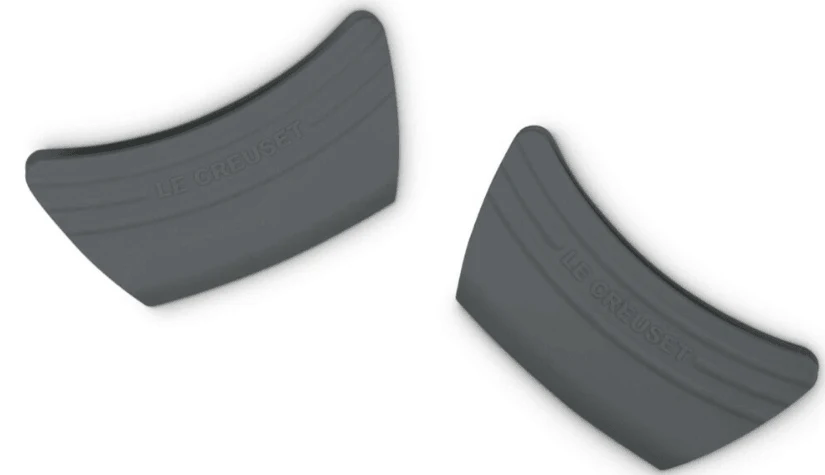 Le Creuset Handvatten set van 2 Flint 12x6,5cm