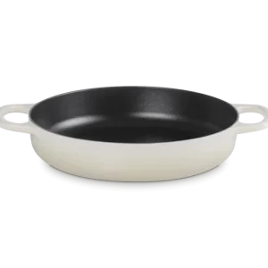 Le Creuset Hapjespan met twee handvatten Meringue 28cm 3,2l Gietijzer