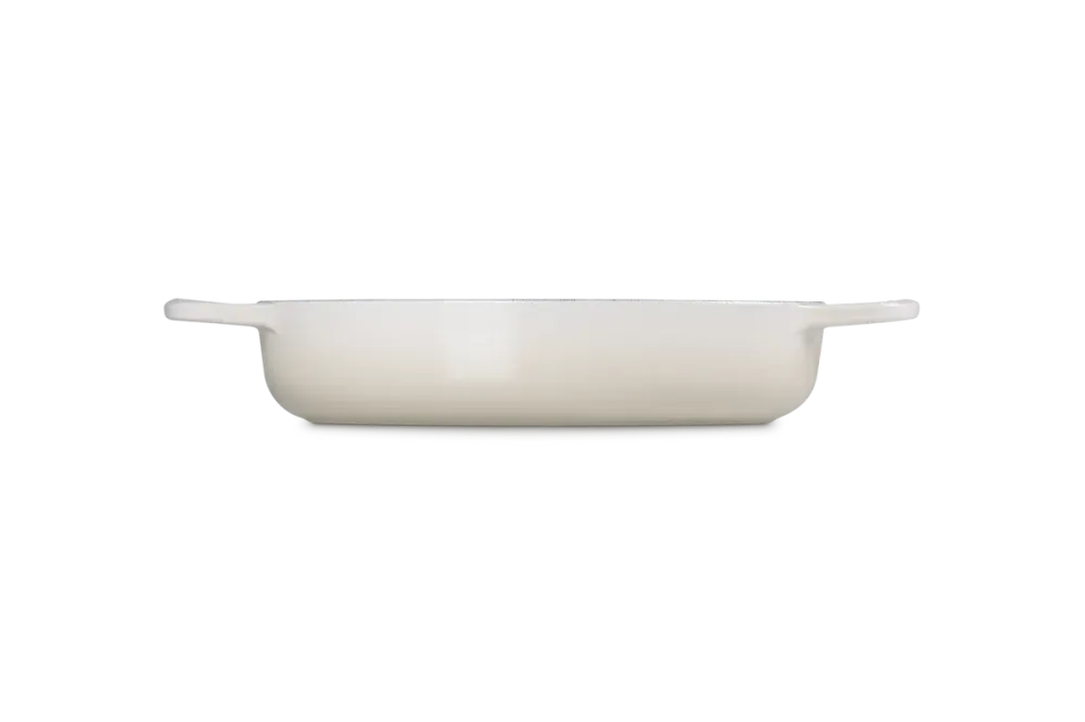 Le Creuset Hapjespan met twee handvatten Meringue 28cm 3,2l Gietijzer