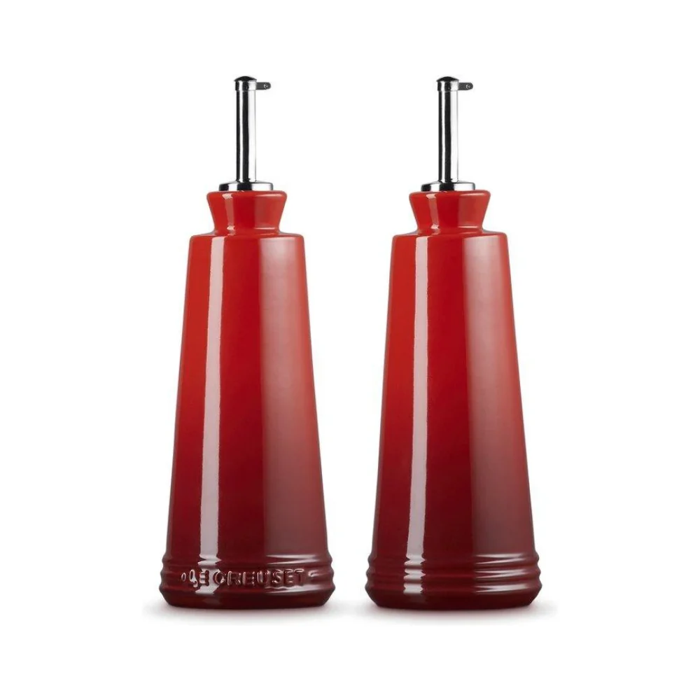 Le Creuset Olie- en Azijnset Kersenrood 20x9cm 0,3l