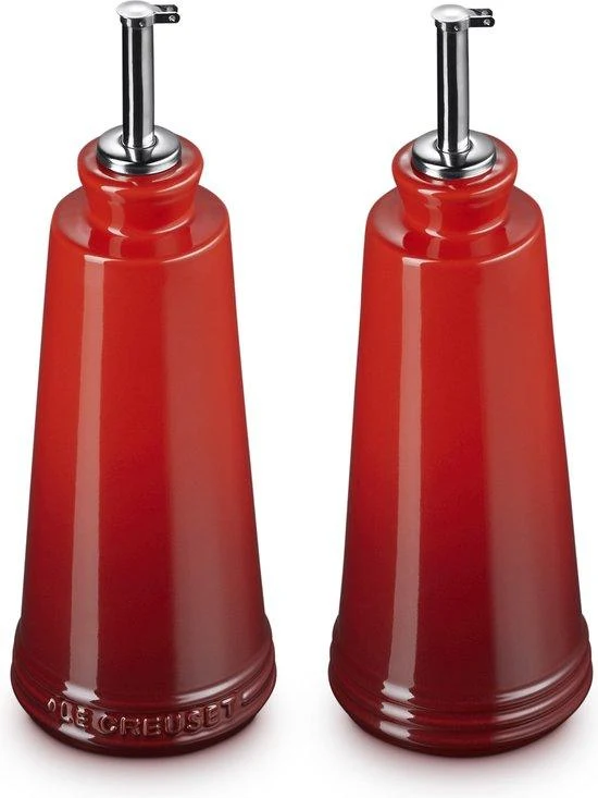 Le Creuset Olie- en Azijnset Kersenrood 20x9cm 0,3l