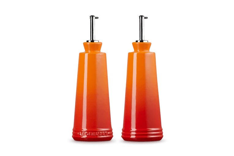 Le Creuset Olie- en Azijnset Oranjerood 20x9cm 0,3l