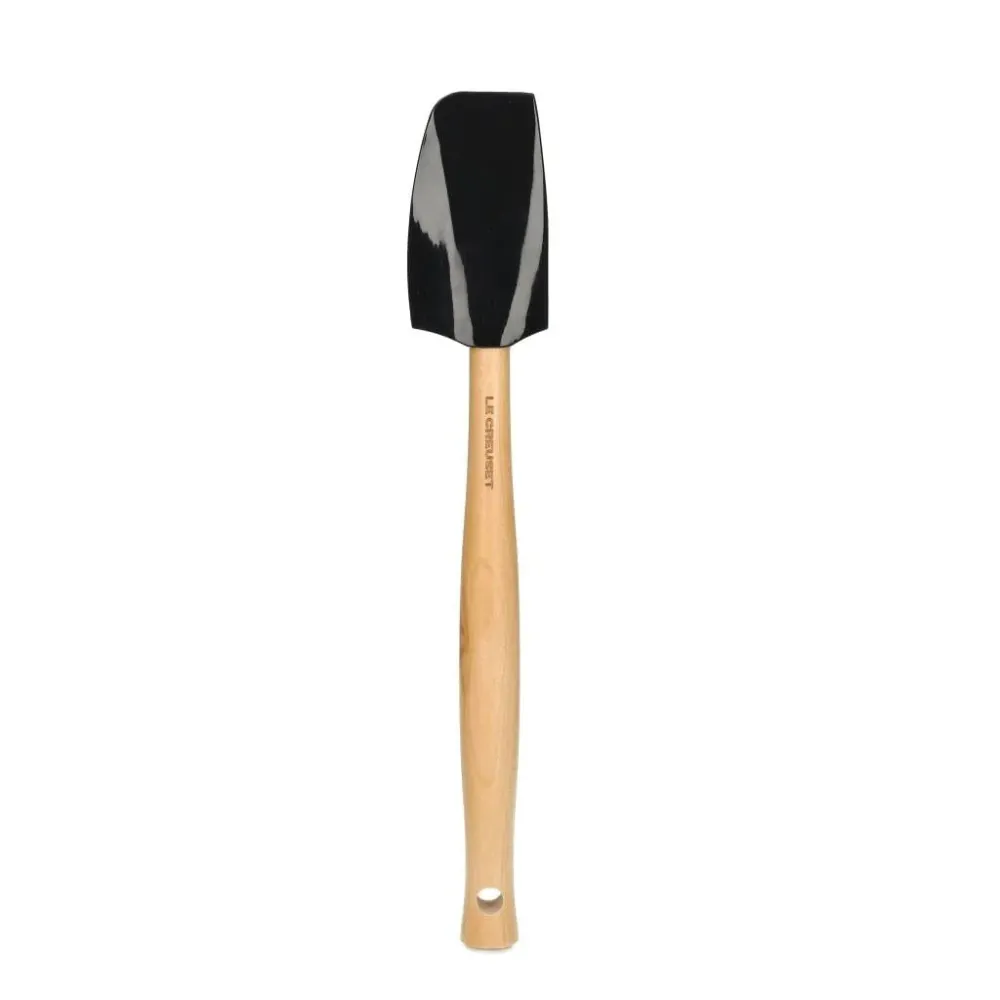 Le Creuset - Premium kleine spatel Ebbenzwart