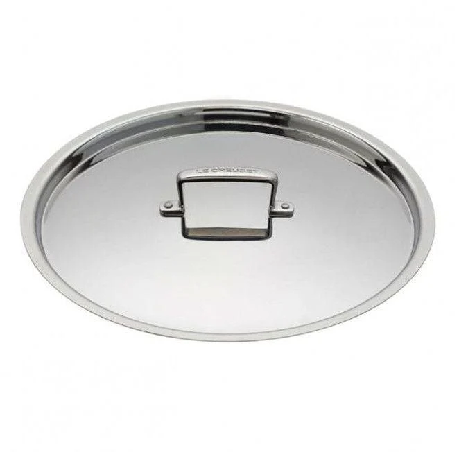 Le Creuset RVS deksel 28cm
