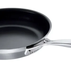 Le Creuset RVS koekenpan anti kleef 24cm 2,1l