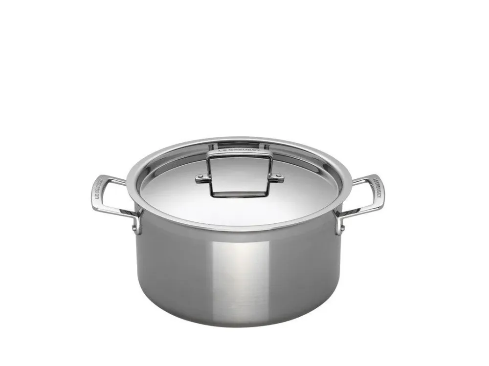 Le Creuset RVS kookpan 20cm 4l