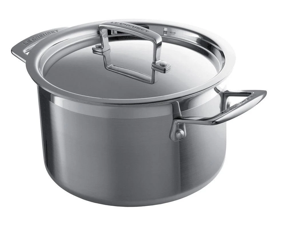 Le Creuset RVS kookpan 20cm 4l