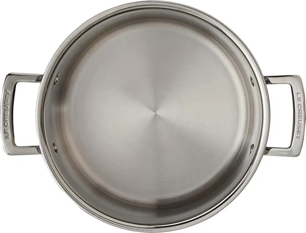 Le Creuset RVS kookpan 24cm 6l
