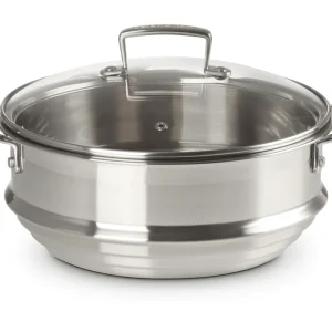 Le Creuset RVS multi-stoommand voor 20 en 24cm