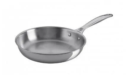Le Creuset RVS PLUS diepe koekenpan 24cm