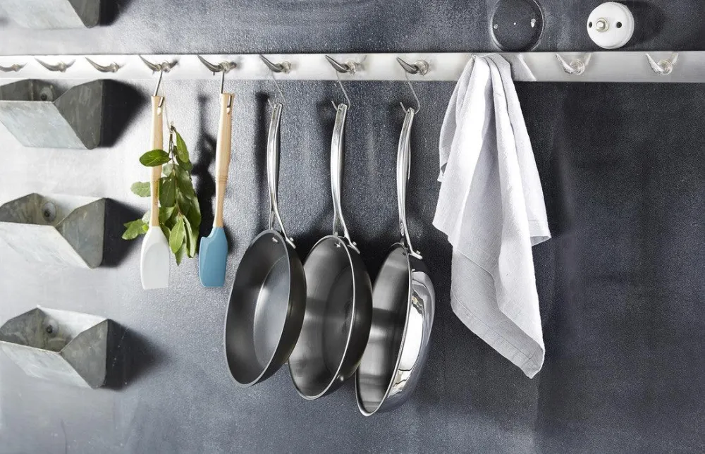 Le Creuset RVS PLUS diepe koekenpan 24cm