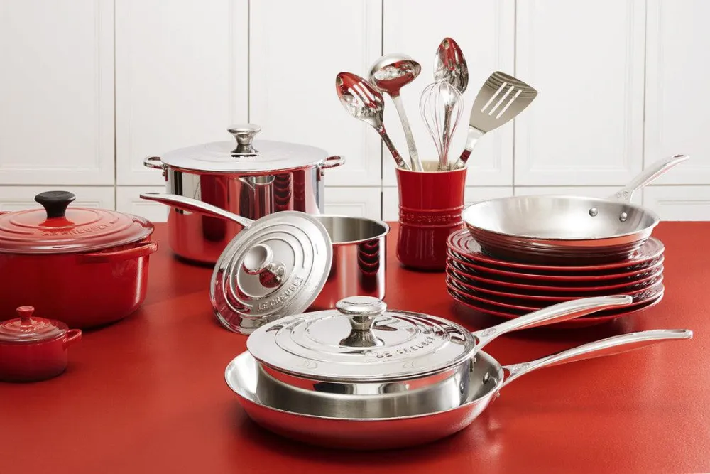 Le Creuset RVS PLUS koekenpan 20cm