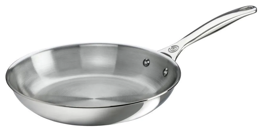 Le Creuset RVS PLUS koekenpan 26cm