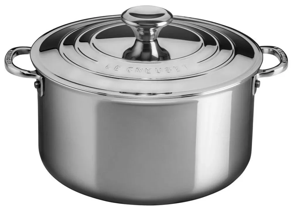 Le Creuset RVS PLUS kookpan 18cm 2,8l
