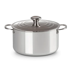 Le Creuset RVS PLUS kookpan 24cm 6l
