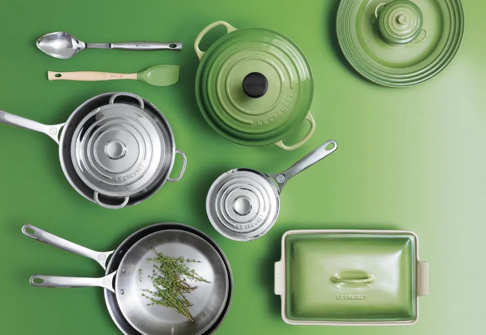 Le Creuset RVS PLUS kookpan 24cm 6l