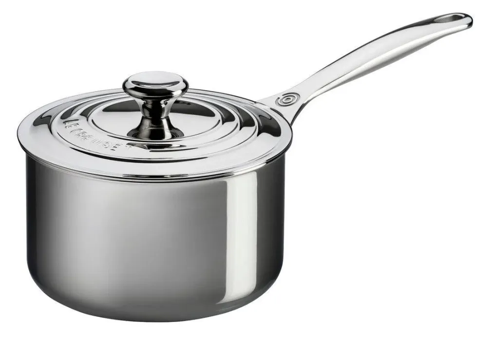 Le Creuset RVS PLUS steelpan 18cm 2,8l