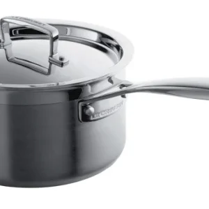Le Creuset RVS steelpan met deksel 20cm 3,8l