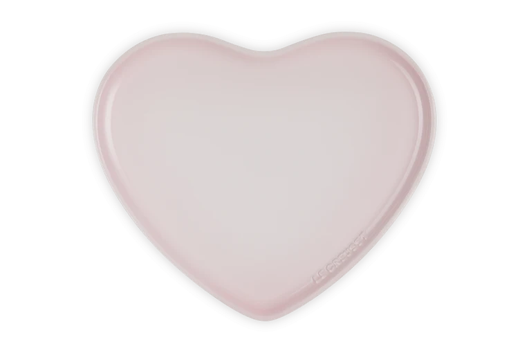 Le Creuset Serveerschaal Hart 32 cm Shell Pink