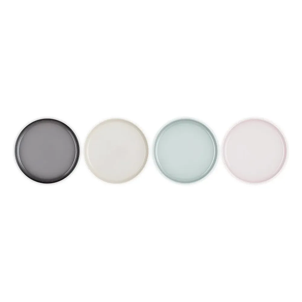 Le Creuset - Set van 4 Ontbijtborden Coupe 22cm
