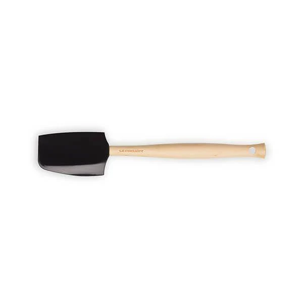 Le Creuset Silicone Premium medium spatel Ebbenzwart