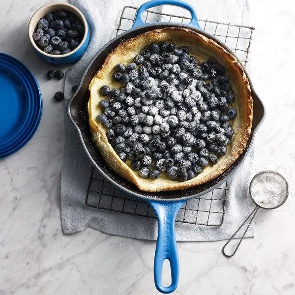 Le Creuset Skillet Signature rond Azure 23cm