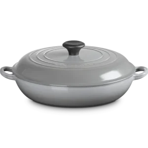 Le Creuset Tradition Campagnard Rond 30cm - Gietijzer - Mist Grey