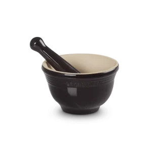 Le Creuset Vijzel Ebbenzwart 11,5cm 0,3l Ebbenzwart Aardewerk