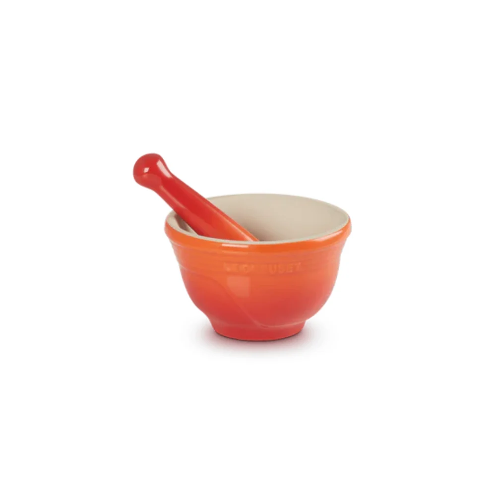 Le Creuset Vijzel Oranjerood 11,5cm 0,3l Oranjerood Aardewerk