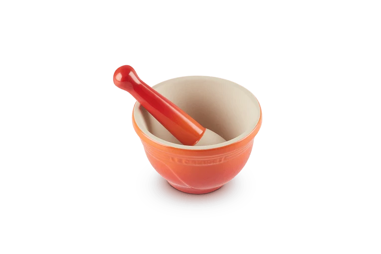 Le Creuset Vijzel Oranjerood 11,5cm 0,3l Oranjerood Aardewerk