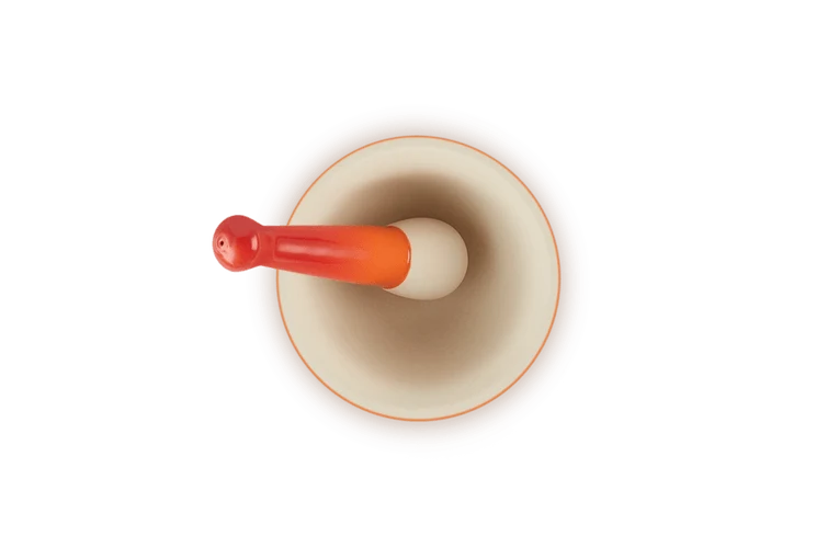 Le Creuset Vijzel Oranjerood 11,5cm 0,3l Oranjerood Aardewerk