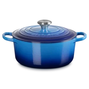 Signature Ronde Braadpan 24 cm Azure Le Creuset