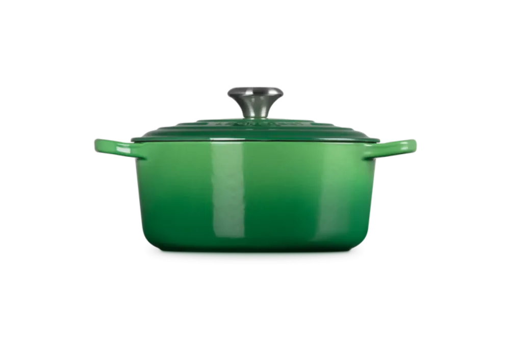 Signature Ronde Braadpan Bamboo Groen 24 cm Le Creuset