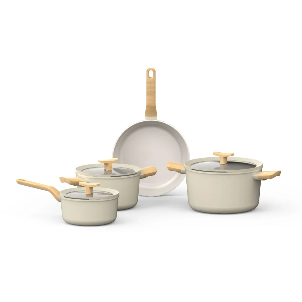 LEO 7-delige kookpottenset Balance Cream