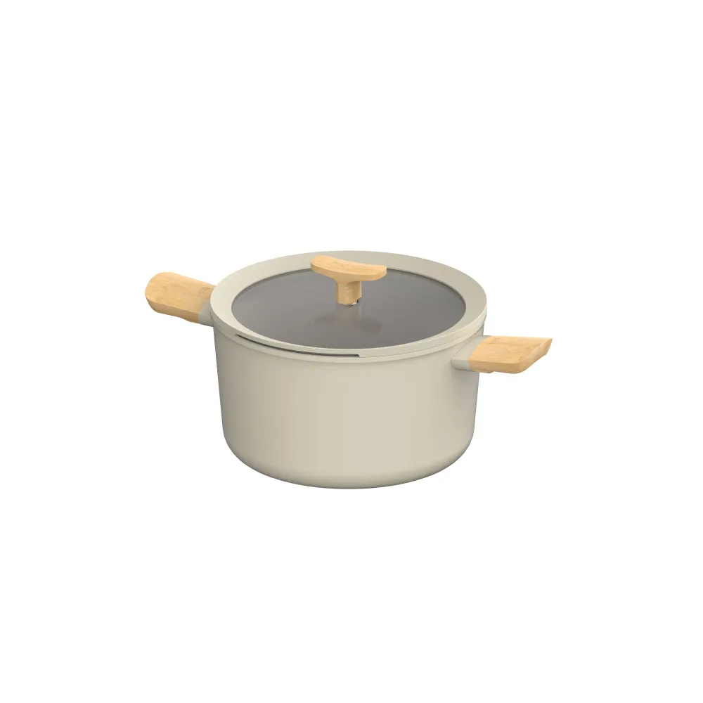 LEO 7-delige kookpottenset Balance Cream