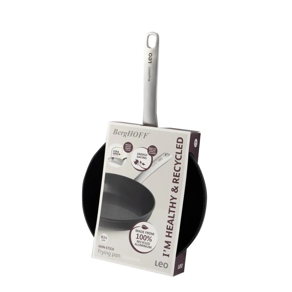 LEO Braadpan antikleef Graphite - Ø 24cm