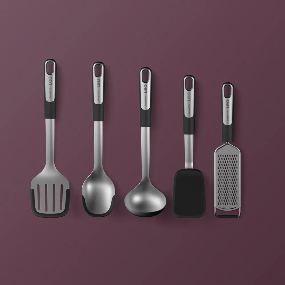 LEO Gegleufde bakspaan Graphite