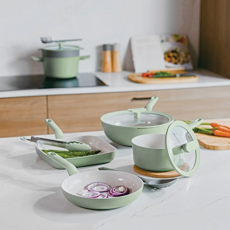 LEO Glazen deksel Balance Sage - Ø 24cm