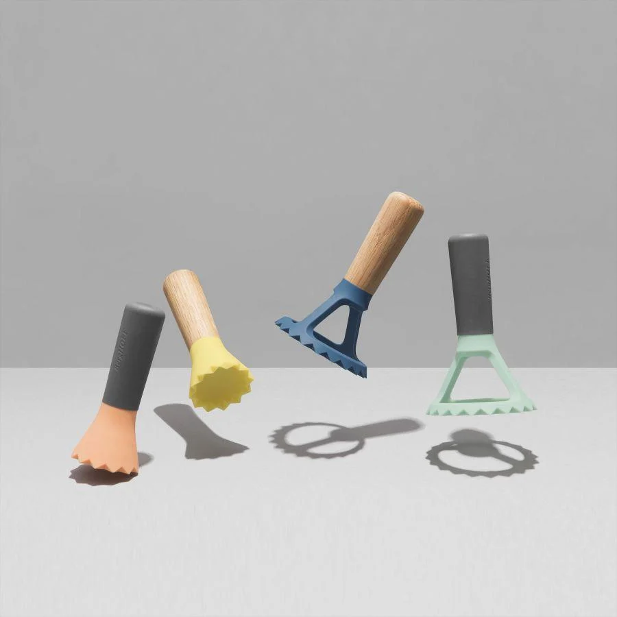 LEO Kleine raviolistempel plastic handvat 11,5 cm