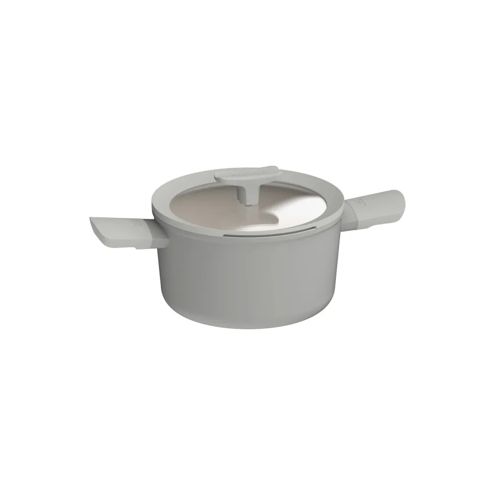 LEO Kookpot antikleef met deksel Balance Moonmist - Ø 20cm