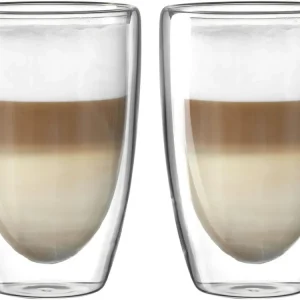 Leonardo Dubbelwandige Latte Macchiato Glazen Duo 400 ml - 2 stuks