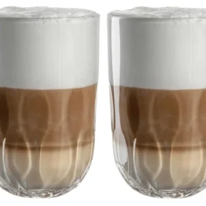Leonardo Latte Macchiato Glazen - Gocce Tre - 390 ml - 2 stuks