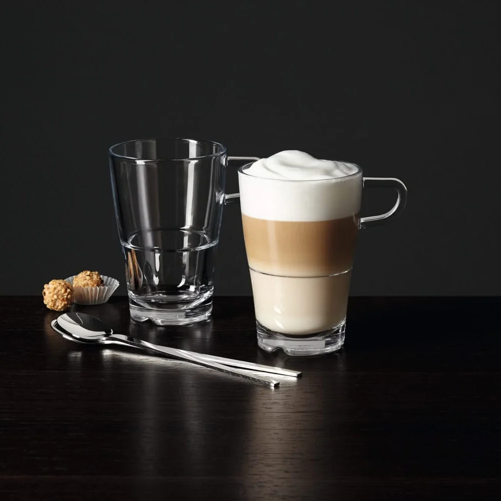 Leonardo Latte Macchiato Glazen Senso - Stapelbaar - 350 ml - 6 stuks